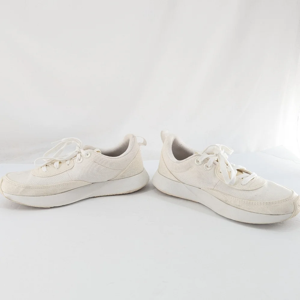 Allbirds Womens Couriers White Canvas Size 9 - Picture 8 of 10